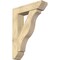 Ekena Millwork Funston Slat Rough Sawn Bracket w/ Offset Brace, Douglas Fir, 8"W x 32"D x 44"H BKT0806X32X44FST06RDF - alternate 1